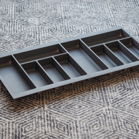1000mm Grey Cutlery Tray for Grass Scala Drawer