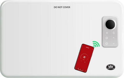 1000W Smart Panel Heater with Wi-Fi App Control, Wall or Free Standing ...