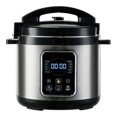 1000W Touchscreen Electric Pressure Cooker, Smart Rice Cooker with ...