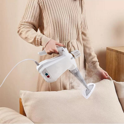 1000W White Corded Handheld Steam Cleaner Use on Kitchen