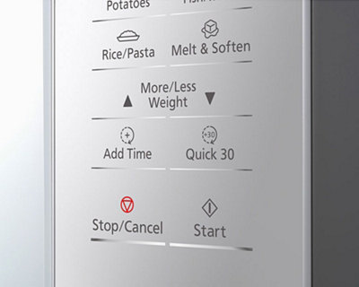 1000Watts Family Microwave 32 Litres Inverter White - 4
