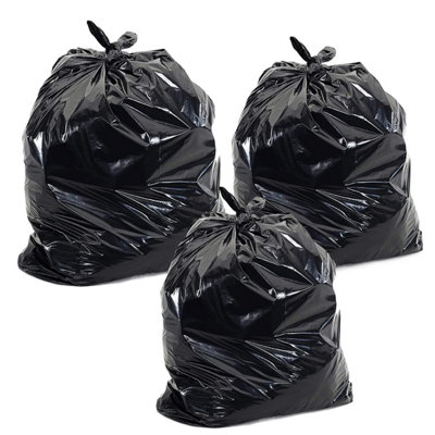 1000x Black Home Kitchen General Use 18x29x33 Tear Resistant Refuse Bin Bags