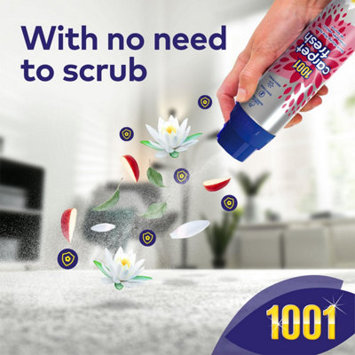 1001 Carpet Fresh Apple & Waterlily Upholstery Odour Remover Spray