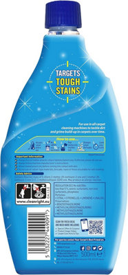 1001 Carpet Machine Solution 500ml (Pack of 3)