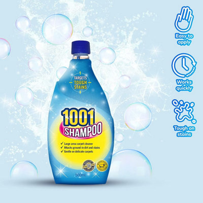 1001 carpet Shampoo 500ml (Pack of 12)