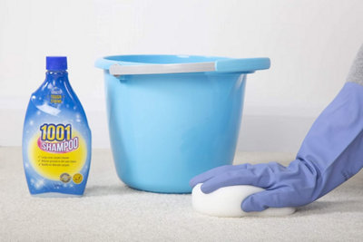 1001 Carpet Shampoo Hand Cleaner Solution Deep Clean Dirt Stain Remover 500ml - 4