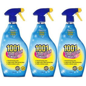 1001 Carpet stain remover 500ml trigger spray (Pack of 3)