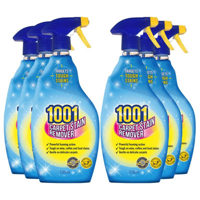 1001 Carpet Machine Solution 500ml - Pack of 6