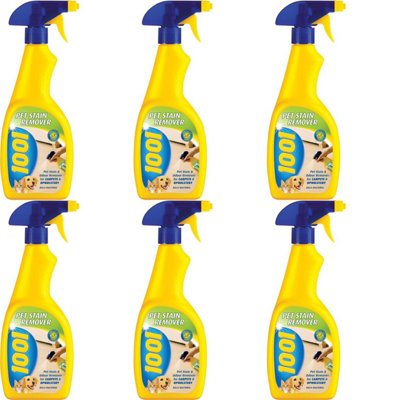 1001 Pet Stain Remover 500ml (Pack of 6)