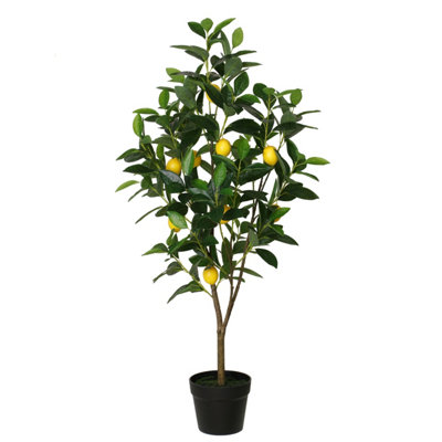100cm Artifical Lemon Tree Indoor Artificial Potted Plants
