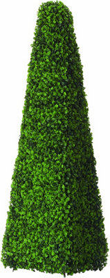 100cm Leaf Effect Topiary Obelisk