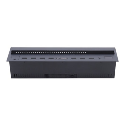 100cm W x 25cm D x 20cm H Electric 3D Water Vapour Fireplace 7 Flame Colours - 3