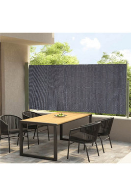 100cm W x 300cm L Privacy Reed Screen Curtain Sunshade Decoration for Home Balcony Backyard Patio Garden
