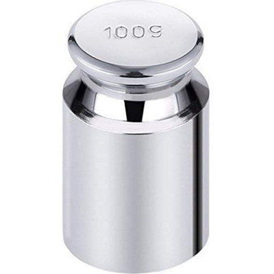 100g Calibration Weight, Chrome Plating Scale Weight for Precise Calibration