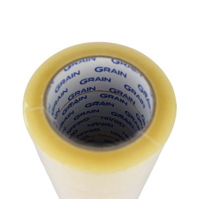 100M CLEAR TAPE 75MM CORE 6 PACK SUPER STRONG STICKY TAPE FITS DISPENSERS - 5