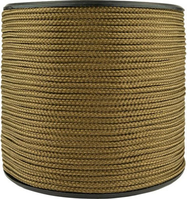100m Reel Of Olive Green Paracord For Use With Military Basha Army tarp Tent Guy Ropes
