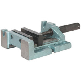100mm 3-Way Pillar Drill Vice - 90mm Jaw Opening - Side End & Base Mounting