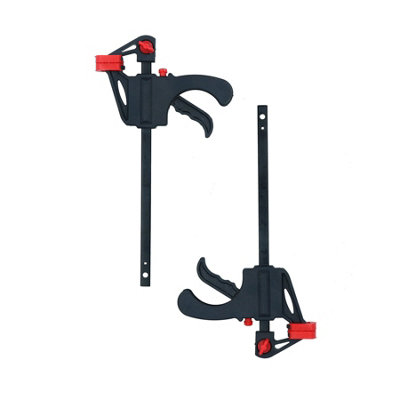 100mm (4") Quick Ratchet Clamp 2pc Spreader Bar Clamp Grip Holder - 3