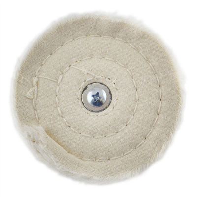 100mm 4" Soft Polishing Buffing Mop Cleaning Wheel Bench Grinder - 3