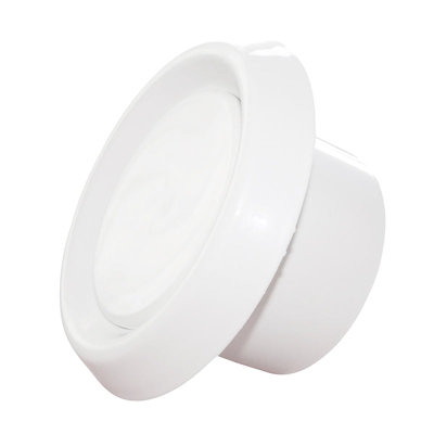100mm ABS White Ceiling Extractor Valve for Ceiling Ventilation Round 100mm