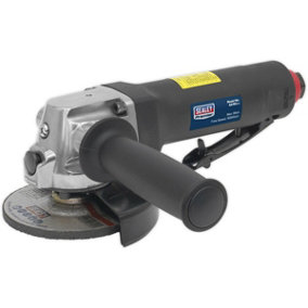 100mm Air Angle Grinder - Composite Body - 10000 RPM - 1/4" BSP - Side Handle