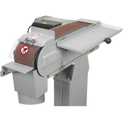 100mm Bench / Floor Power Belt Sander Linisher - 1500W 230V - Workshop Grinding - 5