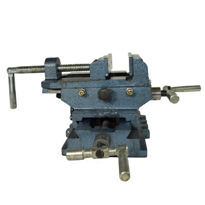 100mm Cross Sliding Engineer Drill Press Vice Machine Vice Hand Clamp Vise