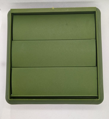 100mm Gravity Grille Green 4" Spigot