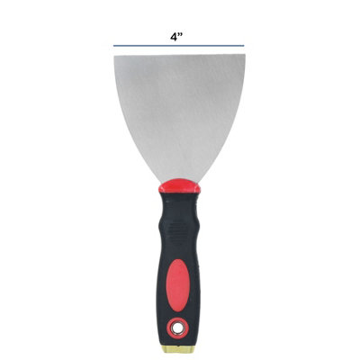 100mm Soft Grip Scraper Remover Decorating Wallpaper Paint Removal 1pk