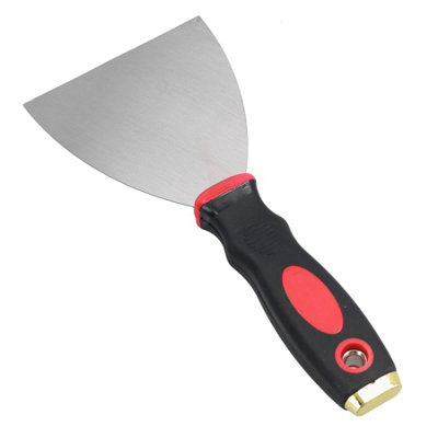 100mm Soft Grip Scraper Remover Decorating Wallpaper Paint Removal 2pk