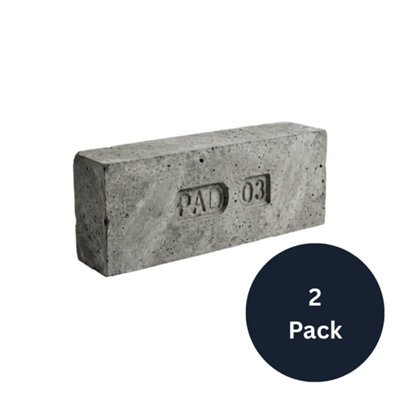 100mm x 140mm x 440mm Concrete Padstone PAD03 (4/Pack)