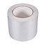 100mm x 50m Aluminium Foil Tape Adhesive Insulation / Underlay Jointing Tape