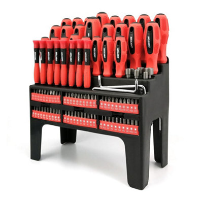 100pc Dekton Screwdriver Set Home DIY Tool Kit Repair Precision Hand Tools - 8