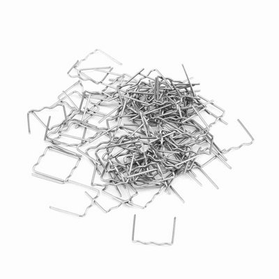 100pcs 0.8mm Auto Bumper Repair Pre Cut Welding Staples Repair Tool Kit S Style