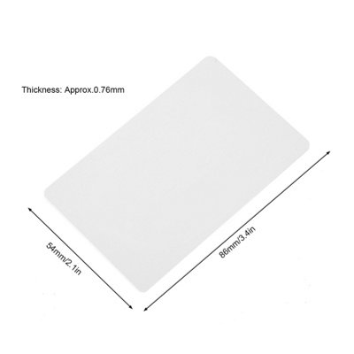 100pcs Set Contactless 125kHz Smart RFID Proximity ID Card Read on ly Access Card EM4100