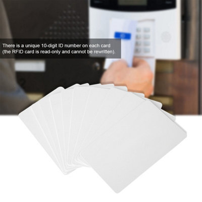 100pcs Set Contactless 125kHz Smart RFID Proximity ID Card Read on ly Access Card EM4100