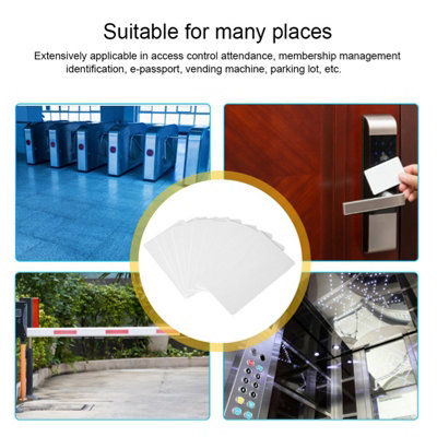 100pcs Set Contactless 125kHz Smart RFID Proximity ID Card Read on ly Access Card EM4100