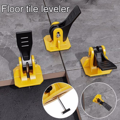 100PCS Tile Leveling System Kit Reusable Tile Spacer Wall Floor Clips Tool