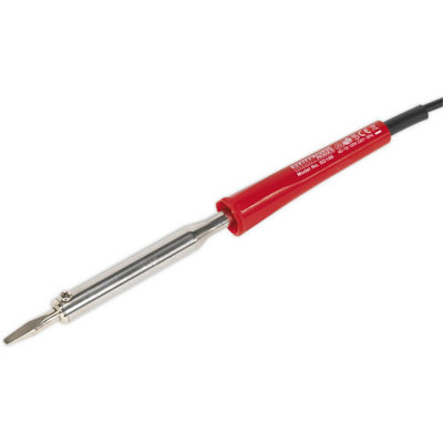 100W / 230V Electric Soldering Iron - Insulated Cool Grip For Prolonged Use