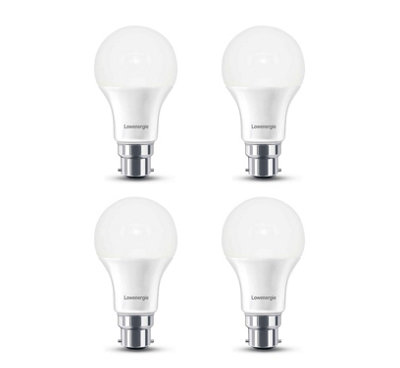 100w Equivalent LED Bulb 10w B22 Cool White 4000K - Pack of 4