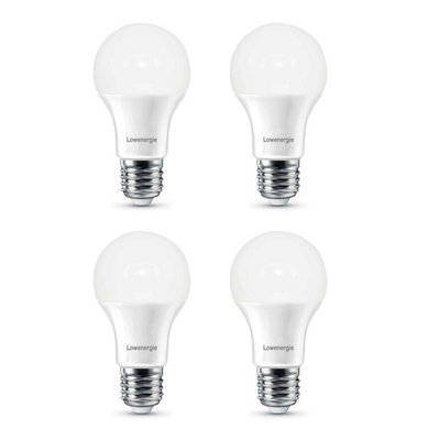 100w Equivalent LED Bulb 10w E27 Day White 6000K - Pack of 4