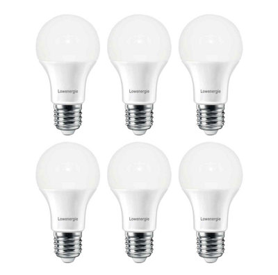 100w Equivalent LED Bulb 10w E27 Day White 6000K - Pack of 6