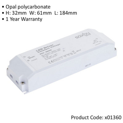 100W LED Driver - 24V Constant Voltage - Fixed Output Power Supply Transformer