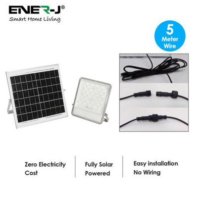 100W LED Floodlights with Solar Panels - 4