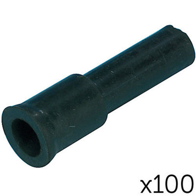 100x F Connector Outdoor Cable Boot Strain Relief RG59 RG6 Satellite Aerial