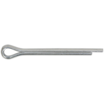 100x Split-Pins Pack - 4.8mm x 51mm Metric - Split Cotter Pin Zinc Plated Steel