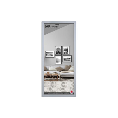 100x50cm Classic Silver Modern Picture Frame - Poster Frame for Photos ...