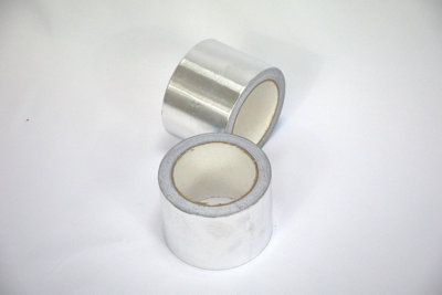 Aluminium Foil Tape RollsSelf Adhesive Heat Resistant Insulation 50mm X 45M from B&Q