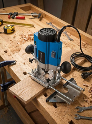 1020 Watt Electric Wood Router Tool for Cutting and Shaping
