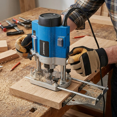 1020 Watt Electric Wood Router Tool for Cutting and Shaping
